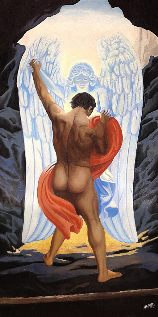 jacob and the angel jacobo y el angel